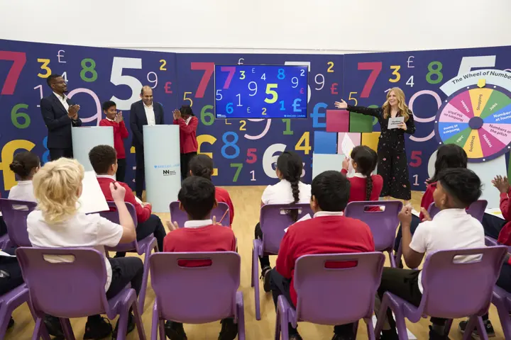 Wheel of Numbers assembly