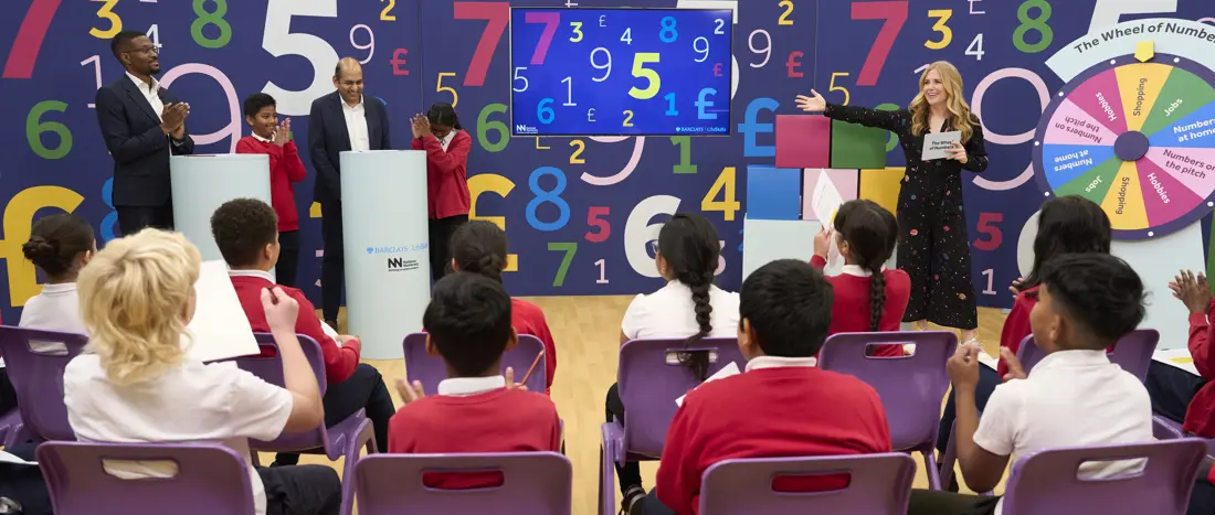 Wheel of Numbers assembly