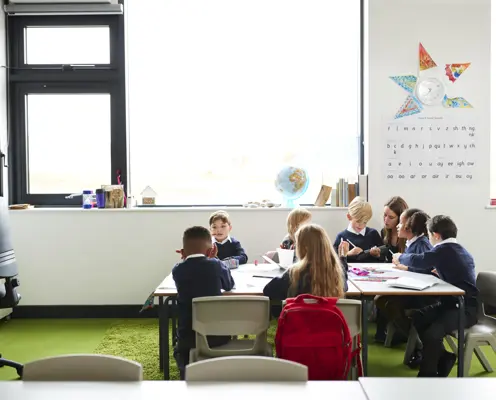 Delivering money resources in a primary school